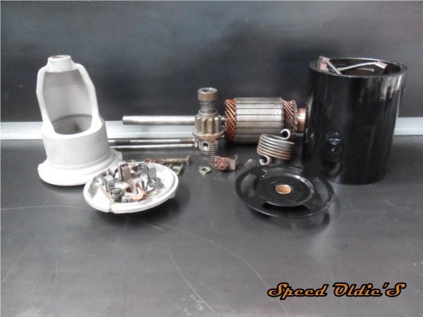 Refection démarreur traction 11BL reparation modification contacteur Ducelier traction