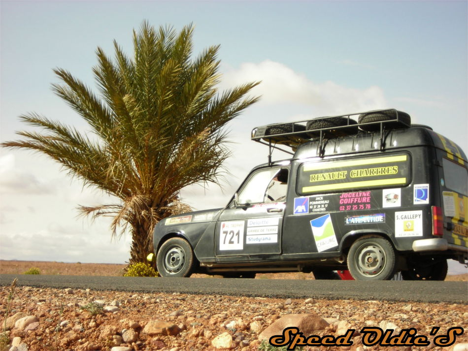 Renault 4L trophy 28 vidange moteur boîte de vitesses raid course alpine Atelier pionniers Gallardon Champseru