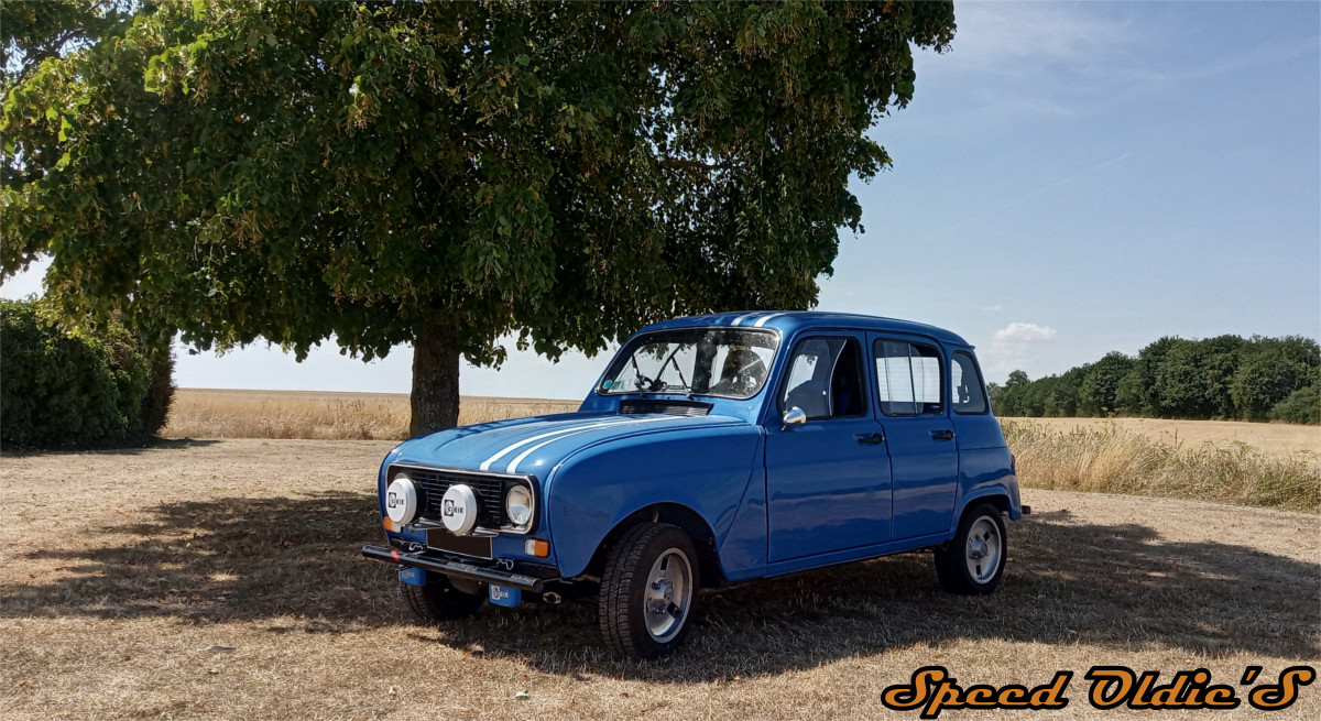 Renault 4L R4 course Gordini sport Trophy 4 L Alpine Chartres Champseru Auneau Dourdan Ablis Rambouillet