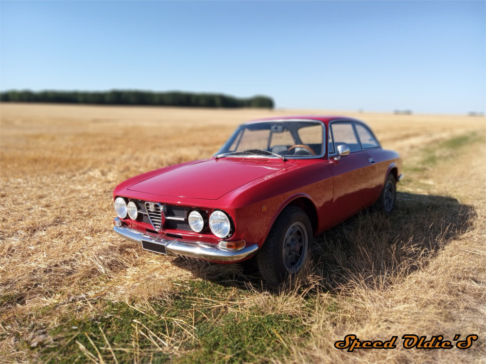 Alfa Coupe Bertone 1750 accident marbre circuit charge alternateur