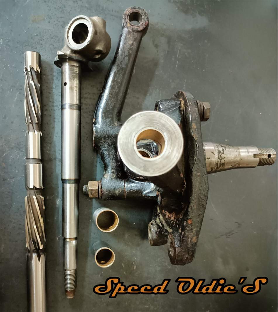 Austin Healey 3000 entretien réfection pivot alésage alésoir reamer front hub restauration reparation 28 91 78 Champseru Chartres Versailles Paris Rambouillet