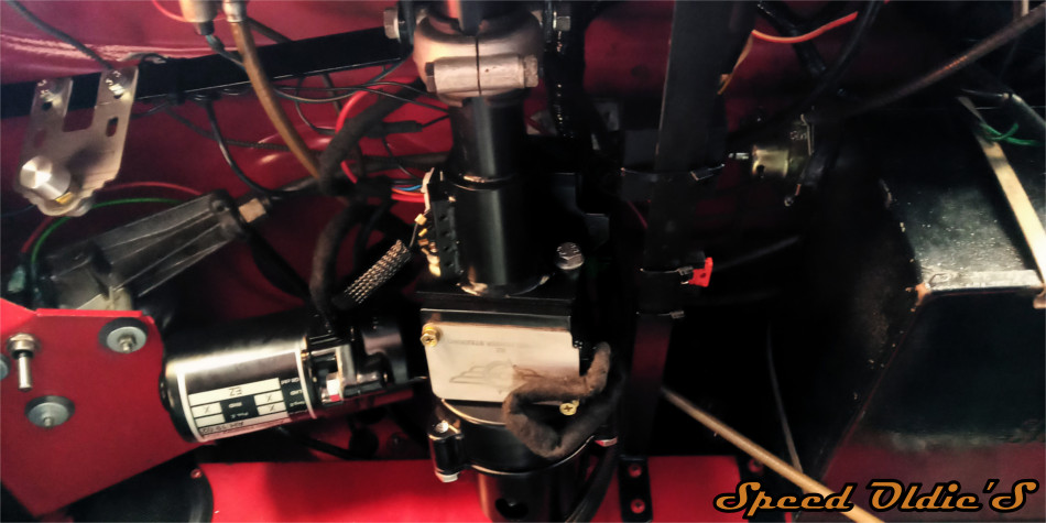 Austin Healey installation direction assistee electrique power steering entretien reparation restauration 28 91 78 Champseru Chartres Rambouillet anglaise voiture luxe sport