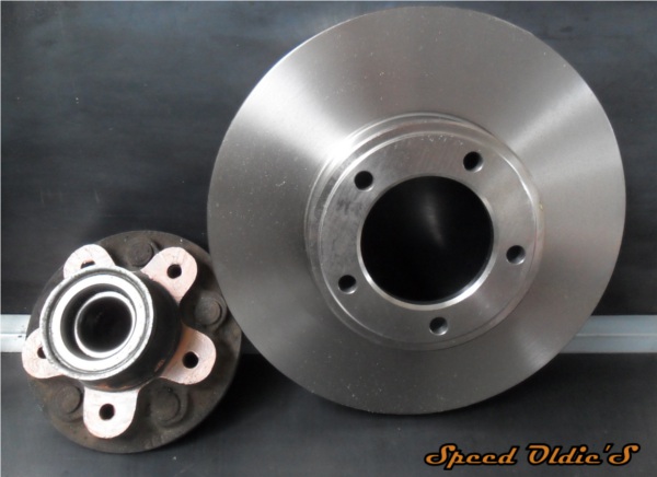 Garage entretien refection freins avant anglaise Brembo Jaguar Type E Chartres Paris