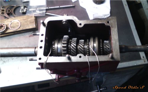 Boîte de vitesse anglaise MG TD 1952