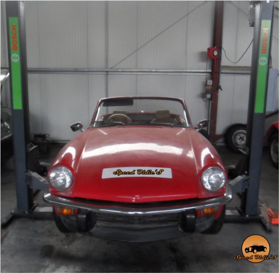Triumph Spitfire 1500 anglaise UK