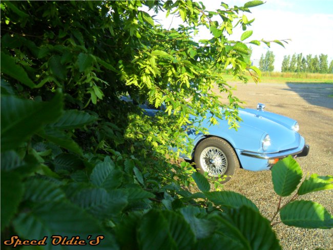 Triumph Spitfire cache cache 1500 anglaise UK